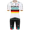 Cykeltøj + Cykelshorts 2023 BORA-Hansgrohe Tysk Mesterskab Hvid
